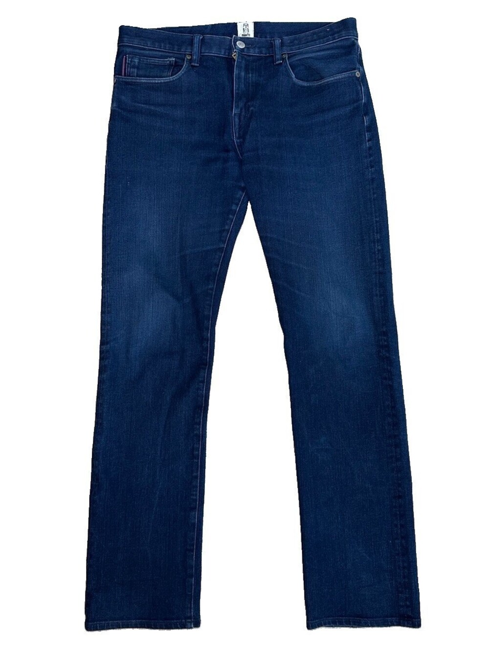 Hiroshi Kato Mens 33x32 Denim Blue Jeans The Hammer Straight Rinse Blue Selvedge